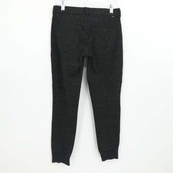 Mother Pants Womens 26 Black Jogger The Trainer SKy Pirate Stretch Comfort - Picture 2 of 14